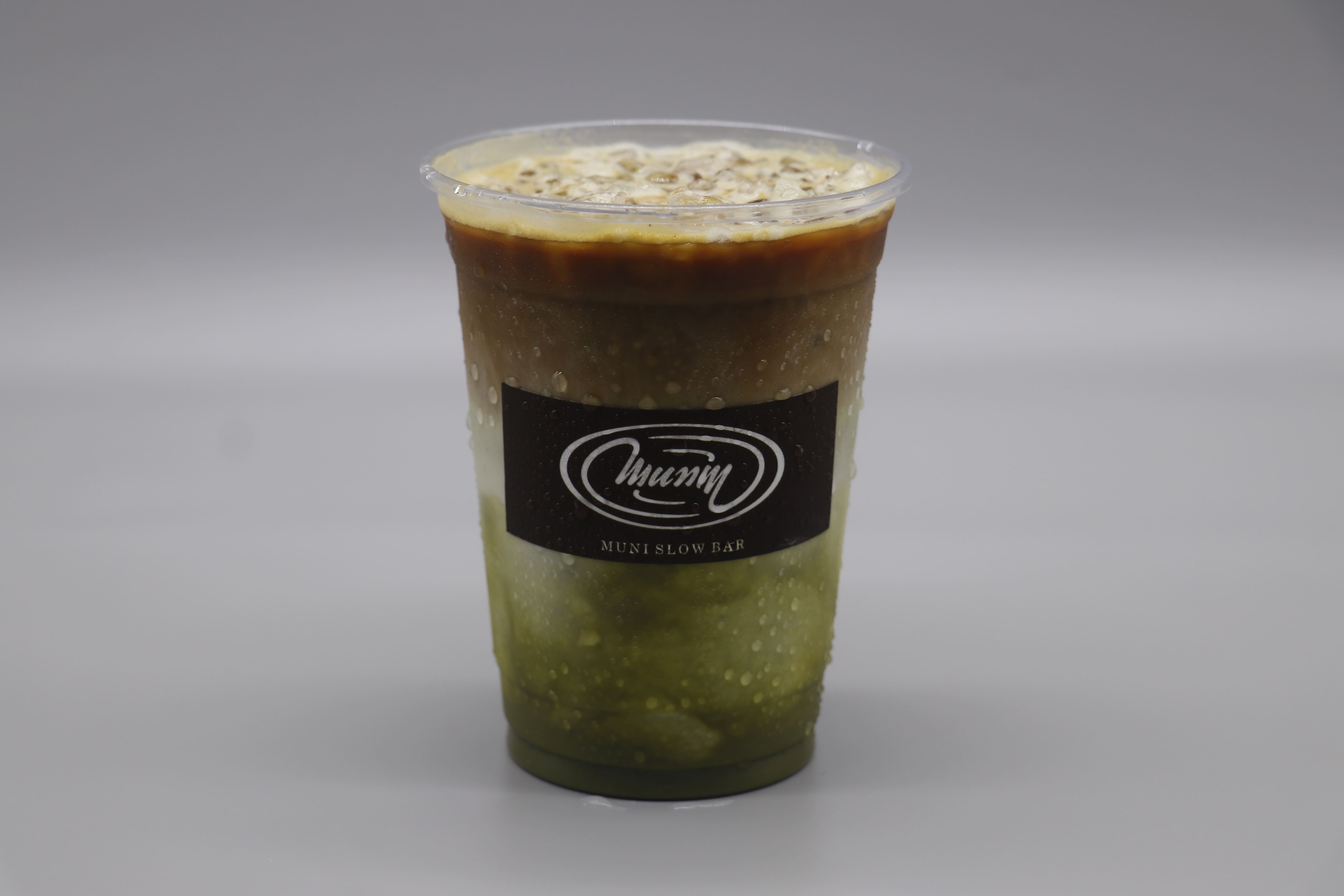 Dirty Matcha Latte